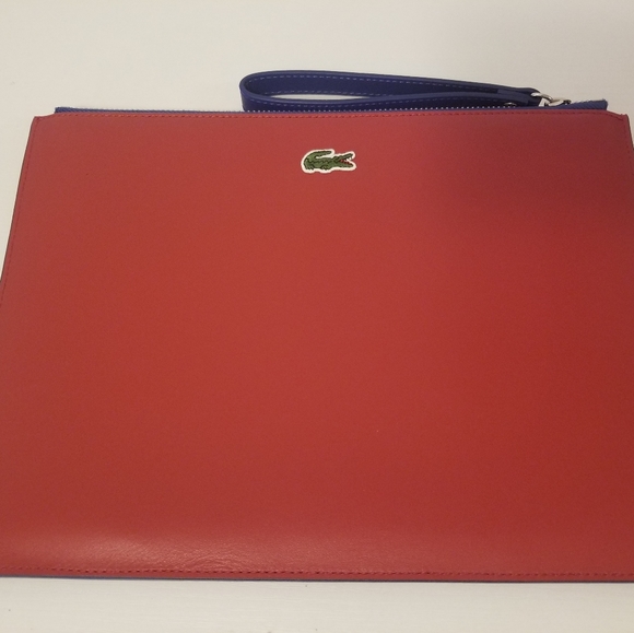 Lacoste Mickey Mouse Leather Clutch - Picture 2 of 4
